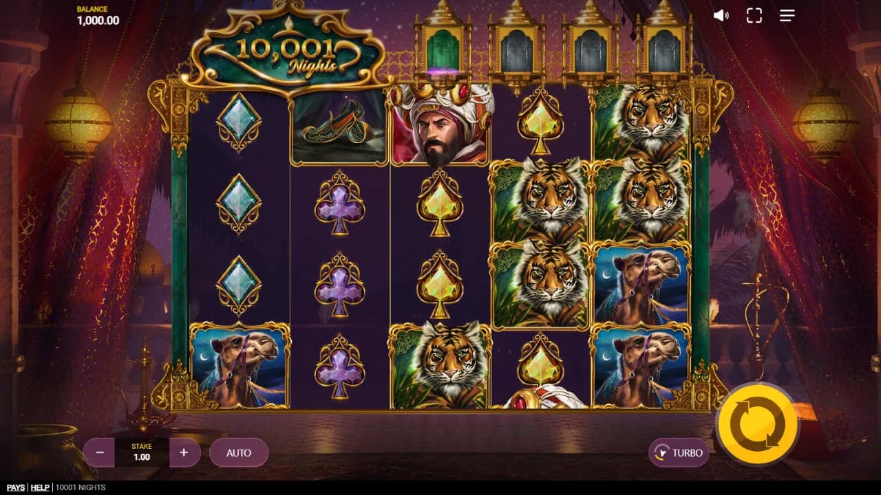 10,001 Nights — zrzut ekranu z rozgrywki