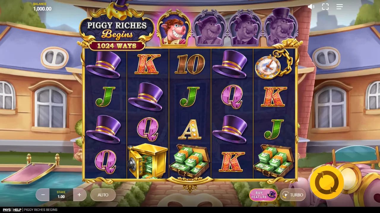 Piggy Riches Begins