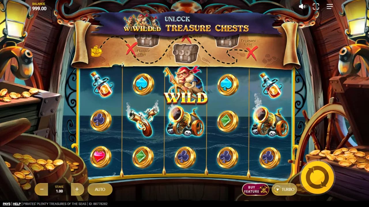 Pirates' Plenty: Treasures of the Seas bonus feature screenshot