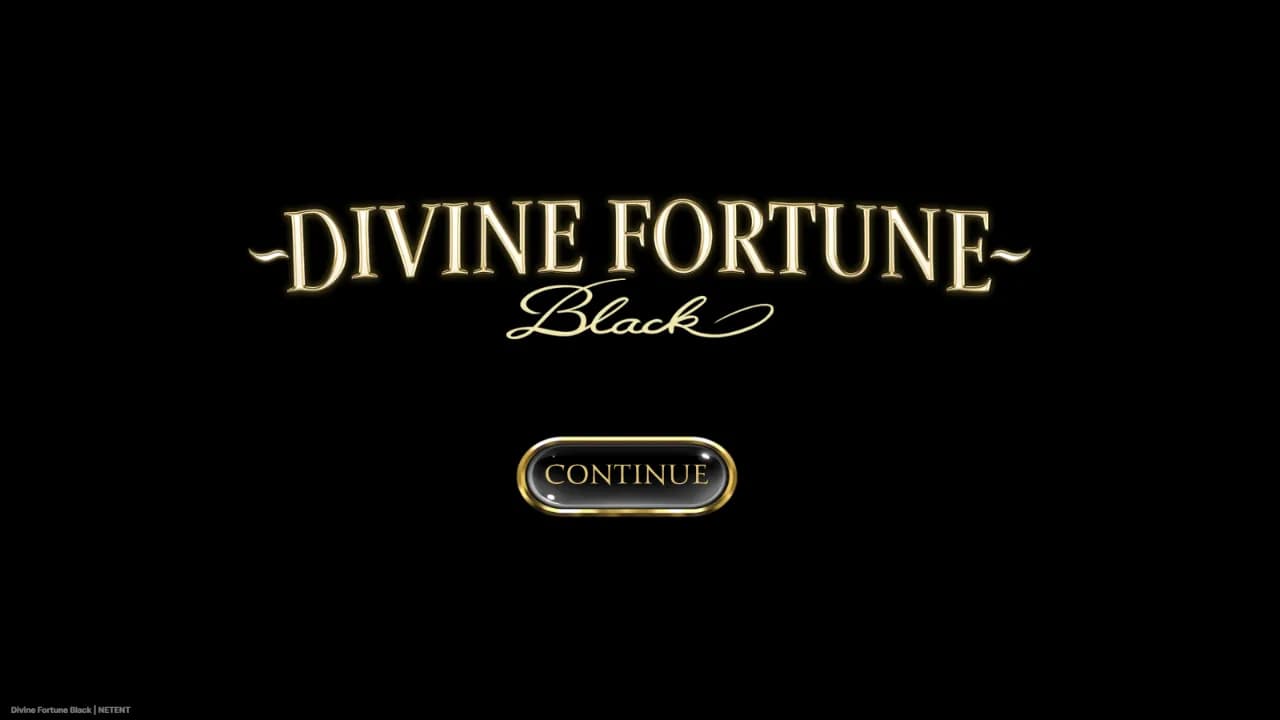 Divine Fortune Black zrzut ekranu funkcji bonusowej